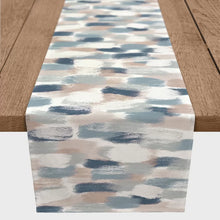 Load image into Gallery viewer, Kraemer Brush Strokes Abstract Table Runner, 72&quot; x 16&quot;
