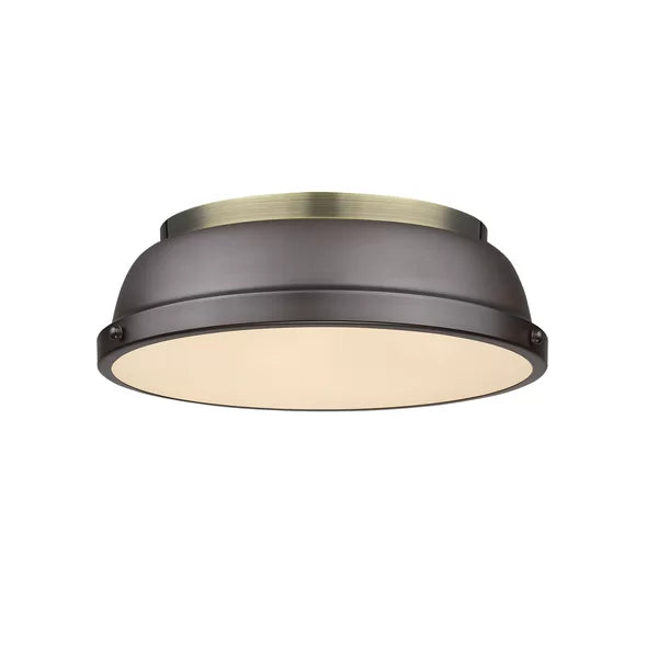 Krauss 2 - Light 14'' Simple Dome Flush Mount