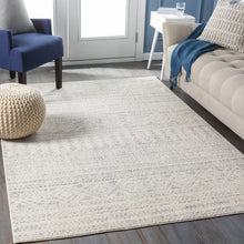 Load image into Gallery viewer, Kreutzer Power Loom Performance Light Gray Rug 5&#39;3&quot; x 7&#39;6&quot;
