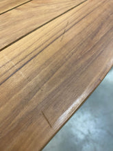 Load image into Gallery viewer, Teak Wood Orleans Oval Outdoor Patio Extension Dining Table

