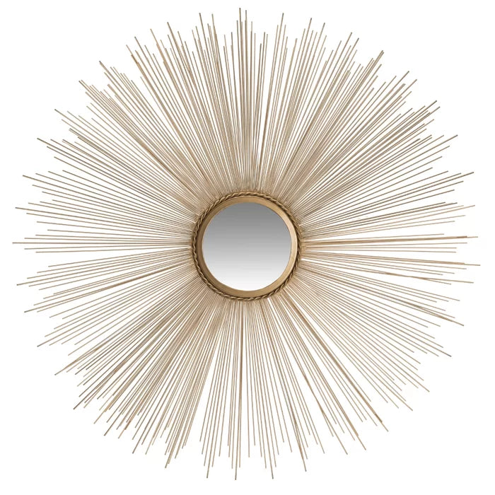Gold Kyle Sunburst Accent Mirror