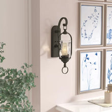 Load image into Gallery viewer, Kylertown 1 - Light Dimmable English Bronze W/ Gold Armed Sconce
