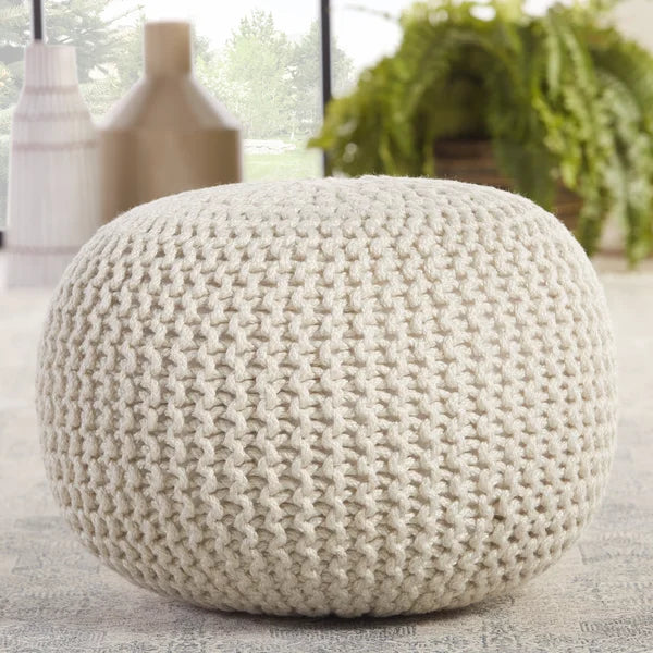 Kylie Outdoor Ottoman with Cushion