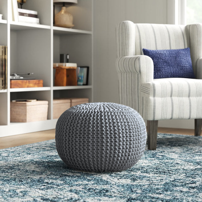 Kylie Outdoor Ottoman with Cushion