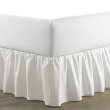 Load image into Gallery viewer, LA Solid Ruffled Bedskirt full
