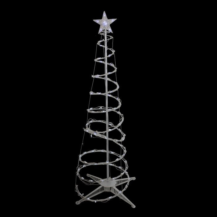 LED Spiral Christmas Tree Lighting Display