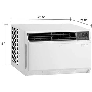 LG 14000 BTU Window Air Conditioner for 800 Square Feet Sq. Ft. with Remote Included