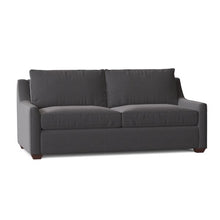 Load image into Gallery viewer, Léa 72&quot; Recessed Arm Full Sofa Bed Elle Charcoal
