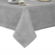 Load image into Gallery viewer, 146&quot; L x 70&quot; W La Classica Solid Color Linen Tablecloth
