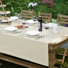 Load image into Gallery viewer, 126&quot; L x 70&quot; W La Classica Solid Color Linen Tablecloth
