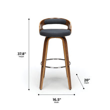 Load image into Gallery viewer, Lachance Swivel Bar Stool
