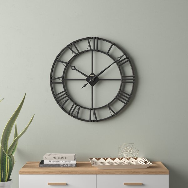 32 x 32 Lacy Metal Wall Clock