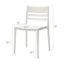 Load image into Gallery viewer, Ladder Back Stacking Side Chair (Set of 4) MRM3821
