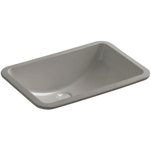 Ladena Ceramic Rectangular Undermount Bathroom Sink with Overflow 3878RR