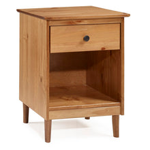 Load image into Gallery viewer, Lafever 1 Drawer Solid Wood Nightstand 7727
