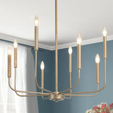Load image into Gallery viewer, Lafferty 8 - Light Candle Style Classic / Traditional Chandelier, OG356
