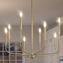 Load image into Gallery viewer, Lafferty 8 - Light Candle Style Classic / Traditional Chandelier, OG356
