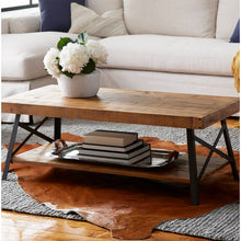 Load image into Gallery viewer, Natural Pine Brown Laguna Coffee Table with Storage, MRM2954
