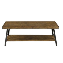 Load image into Gallery viewer, Natural Pine Brown Laguna Coffee Table with Storage, 2043AH
