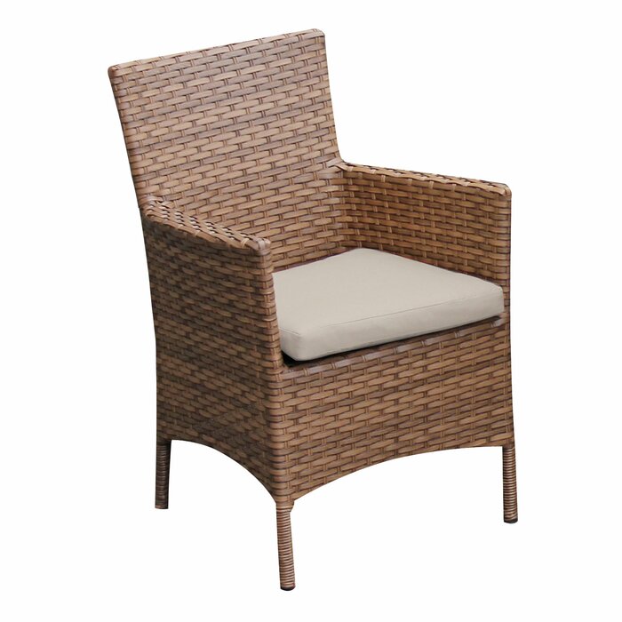 Laguna Patio Dining Chair with Cushion (Set of Two in One Box) #9916