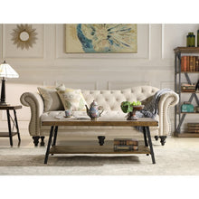 Load image into Gallery viewer, Laguna Solid Wood 4 Legs Coffee Table with Storage
