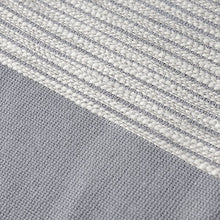 Load image into Gallery viewer, Lakefield Striped 100% Cotton 3 Piece Comforter Set White King(2802RR)
