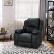 Load image into Gallery viewer, Lambdin Vegan Leather Swivel Recliner, 39&quot;
