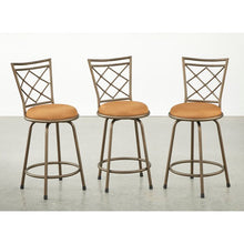 Load image into Gallery viewer, Lamoille Swivel Adjustable Height Stool (Set of 3)

