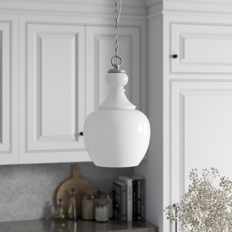 Lampe 1 - Light Single Teardrop Pendant 3162AH
