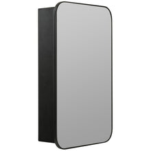 Load image into Gallery viewer, Black Lana Surface Mount Framed Medicine Cabinet 1923cdr
