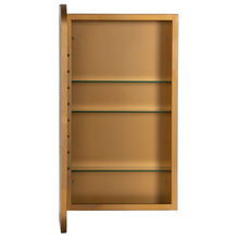 Load image into Gallery viewer, Gold Lana Surface Mount Framed Medicine Cabinet, 7121RR
