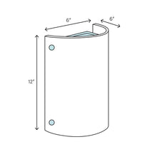 Load image into Gallery viewer, Black Langer 2 - Light Dimmable Bath Sconce
