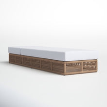 Load image into Gallery viewer, Langley Outdoor Wicker Chaise Lounge
