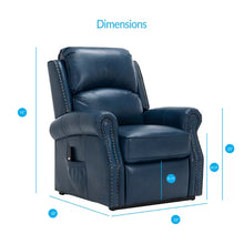 Load image into Gallery viewer, Lannie 33&#39;&#39; Wide Faux Leather Power Lift Assist Standard Recliner
