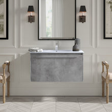 Load image into Gallery viewer, Laperle 36&quot; Wall-Mounted Single Bathroom Vanity Set *BASE only
