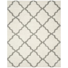 Load image into Gallery viewer, Lapidge Geometric Area Rug in Ivory/Gray 8&#39; x 10&#39;
