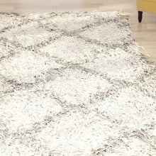 Load image into Gallery viewer, Lapidge Geometric Area Rug in Ivory/Gray 8&#39; x 10&#39;
