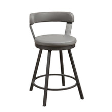 Load image into Gallery viewer, Gray Laub Swivel Counter Stool - Set of 2 (SB533)

