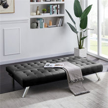 Load image into Gallery viewer, Laurelville 70.5&#39;&#39; Faux Leather Armless Sleeper
