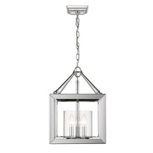 Load image into Gallery viewer, Laurent 3 - Light 11.75&#39;&#39; Lantern Square / Rectangle Semi Flush Mount
