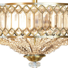 Load image into Gallery viewer, Laurie 2 - Light 14.75&quot; Chandelier Style Drum Semi Flush Mount 4782RR
