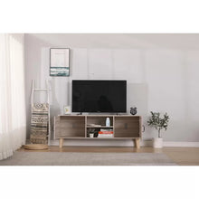 Load image into Gallery viewer, Gray Lauzon TV Stand for TVs up to 65&quot;
