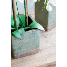 Load image into Gallery viewer, 6.3&quot; H x 6.3&quot; W x 6.3&quot; D Lavalley 100% Ceramic Planter Box
