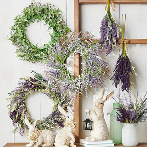Lavender 23" Wreath 7640