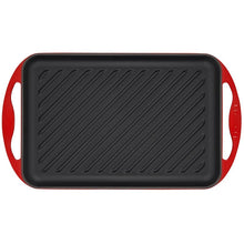 Load image into Gallery viewer, Le Creuset 13 in. x 8.5 in. Cast Iron Grill Pan
