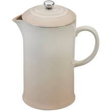 Load image into Gallery viewer, Le Creuset 4.25 Cup Stoneware French Press Coffee Maker 4877RR

