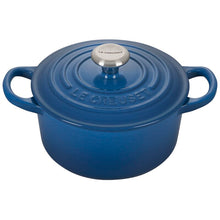 Load image into Gallery viewer, 1 qt. Marseille/Black Le Creuset Cast Iron Round Dutch Oven GL1317
