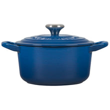 Load image into Gallery viewer, 1 qt. Marseille/Black Le Creuset Cast Iron Round Dutch Oven GL1317
