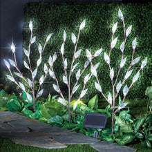 Load image into Gallery viewer, Leaf Branch Solar Lighted Trees and Branches (Set of 3) EC1415
