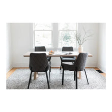 Load image into Gallery viewer, Leavitt Arm Chair in Dark Gray (Set of 2)
